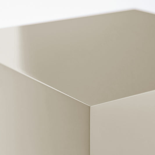 N. 15 Colonne objets d'art - Hauteur 40 cm - Bois - Satiné