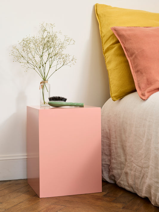N° 02  Colonne - Hauteur 40 cm - Bois laqué satiné