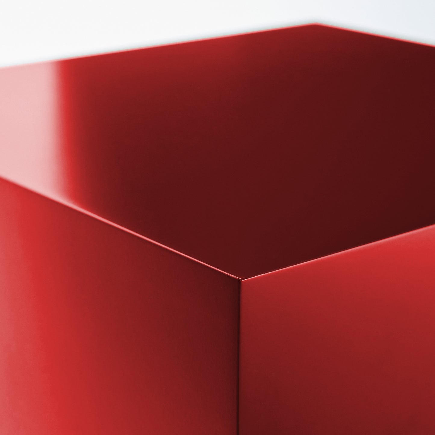 N° 04 Cube - Hauteur 40 cm - Bois laqué satiné