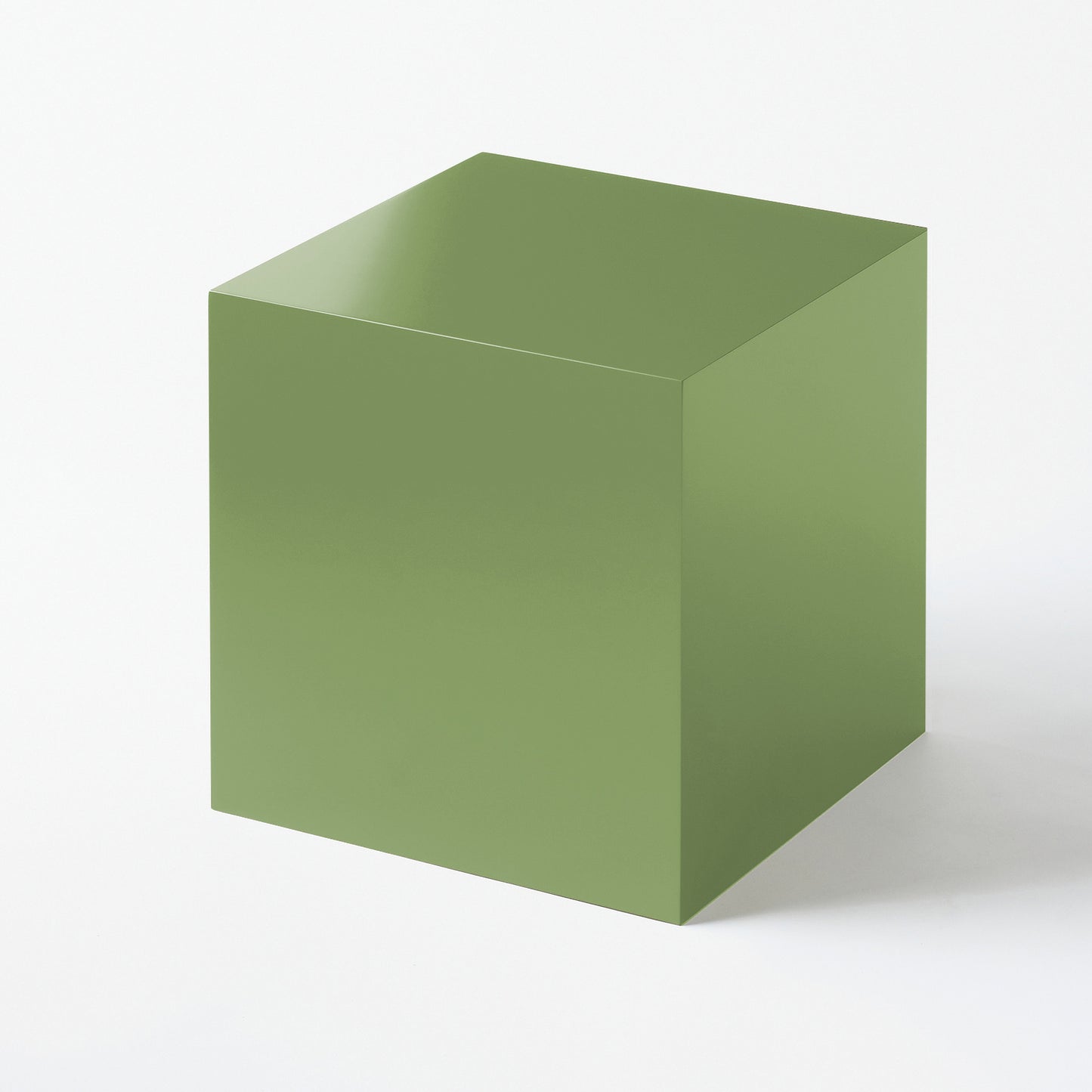N. 04  Cube - Hauteur 40 cm - Bois - Satiné