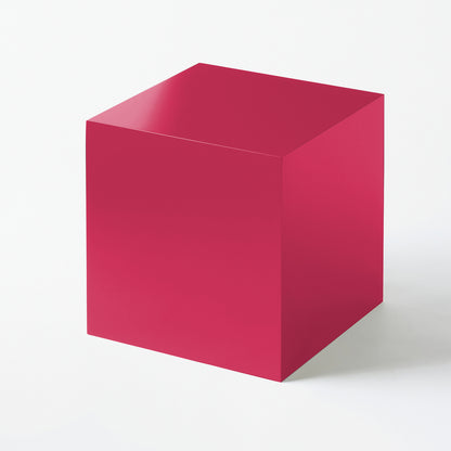 N. 04 Cube - Hauteur 40 cm - Bois laqué