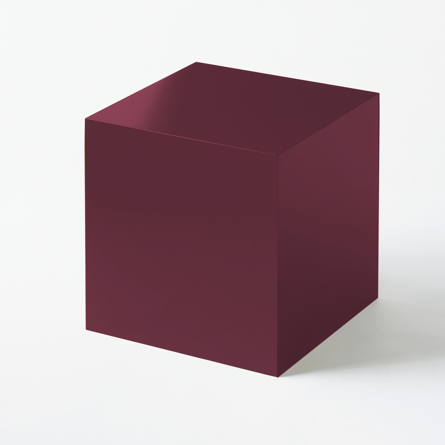 N. 04 Cube - Hauteur 40 cm - Bois laqué