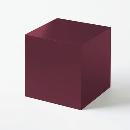 N. 04 Cube - Hauteur 40 cm - Bois laqué