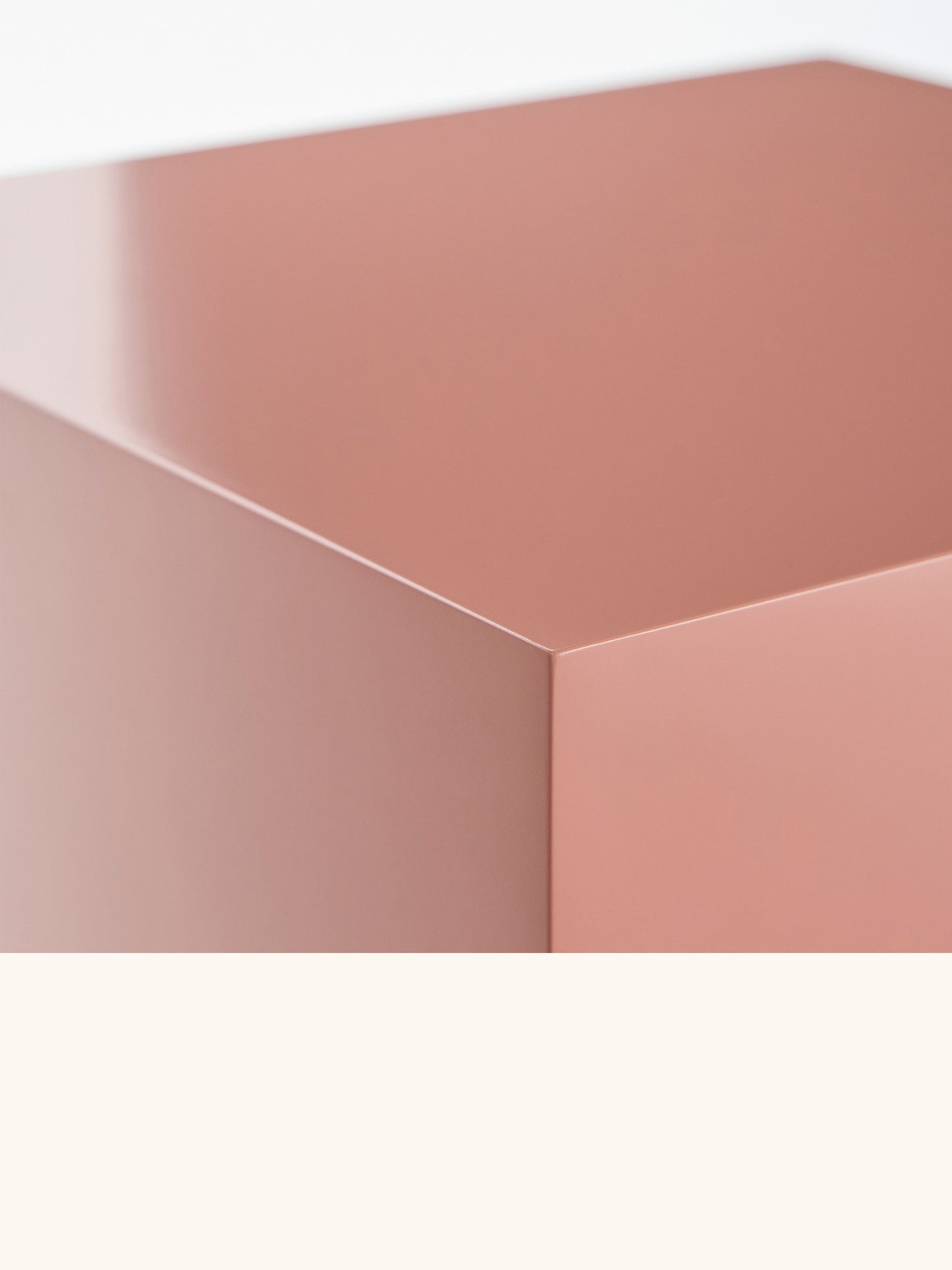Personnaliser avec la couleur de votre choix notre bout de canapé N° 3 - Hauteur 50 cm - Bois laqué satiné
