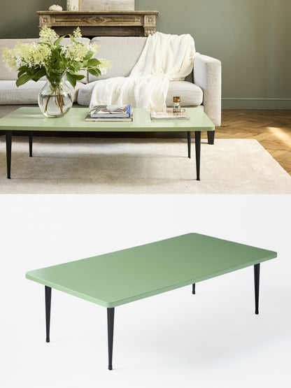 N° 08 - Table basse - 120 x 60 cm - Bois laqué satiné