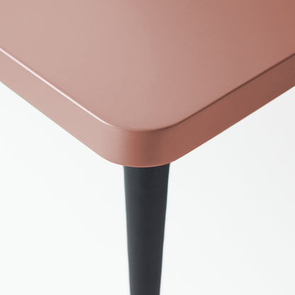 N° 06  - Table basse - 80 x 40 cm - Bois laqué satiné