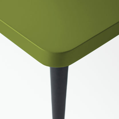 N° 06  - Table basse - 80 x 40 cm - Bois laqué satiné