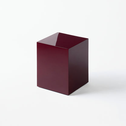 N° 01  Colonne - Hauteur 30 cm - Bois laqué brillant