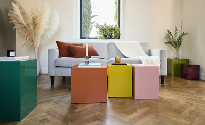 N° 02  Colonne - Hauteur 40 cm - Bois laqué satiné
